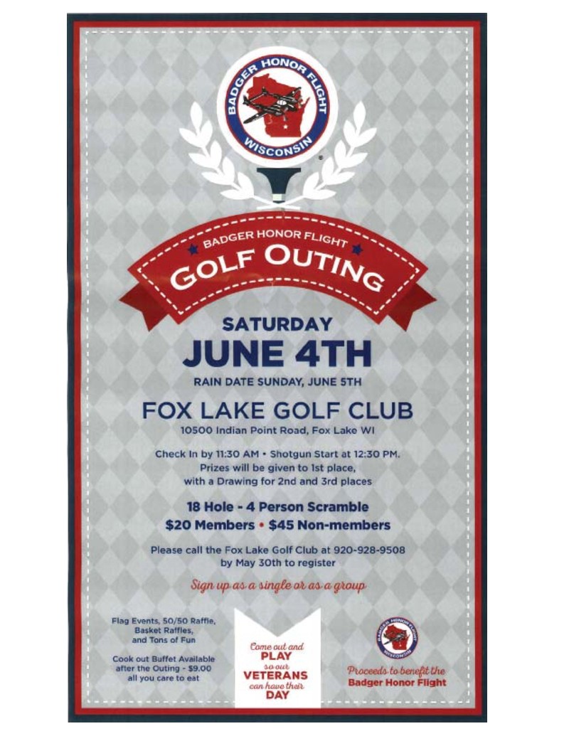 Fox Lake Golf Outing @ Fox Lake Golf Club |  |  | 