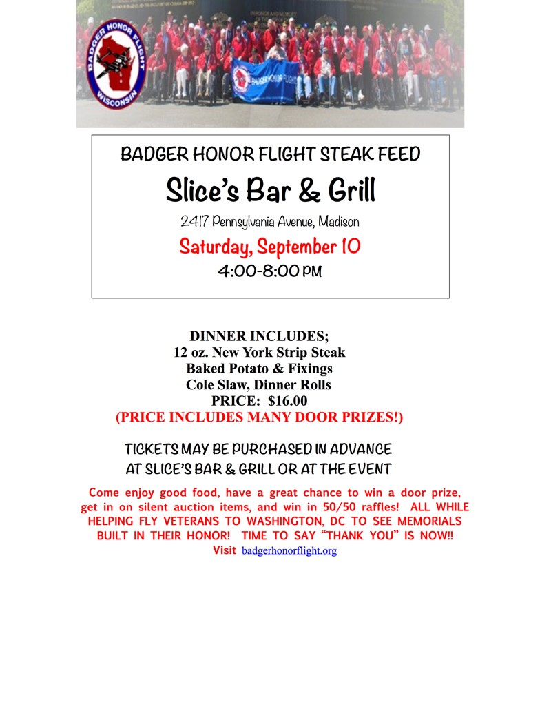 Steak Feed @ Slice's Bar & Grill |  |  | 