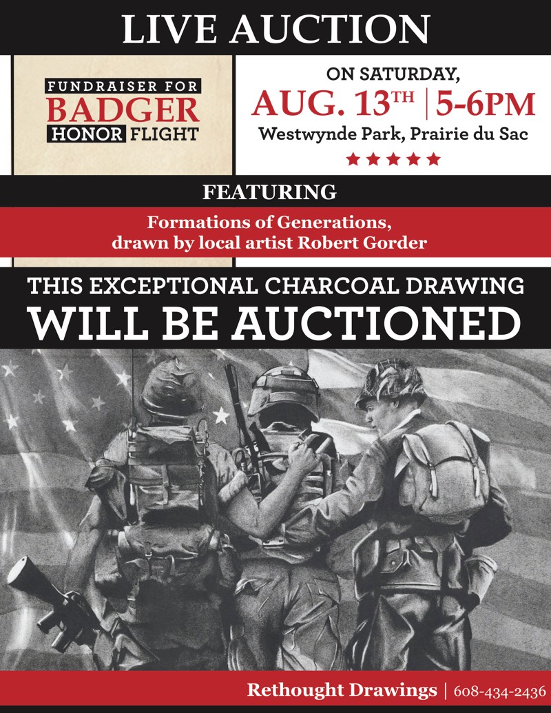 Live Auction of Charcoal Drawing @ Westwynde Park |  |  | 