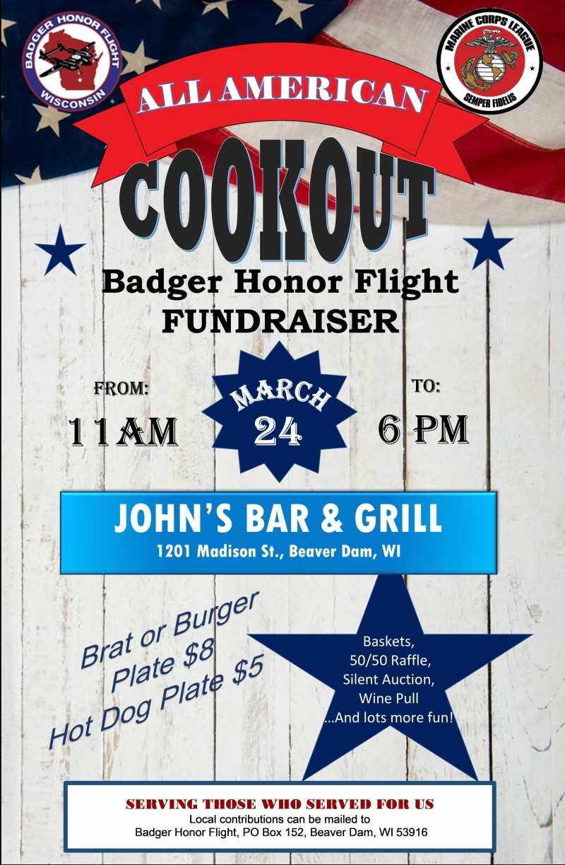 All American Cookout @ John's Bar & Grill |  |  | 