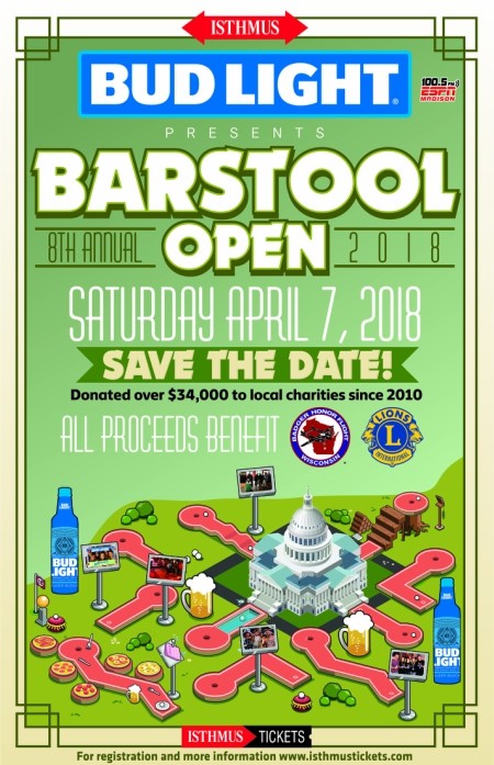 8th Annual Barstool Open @  |  | 