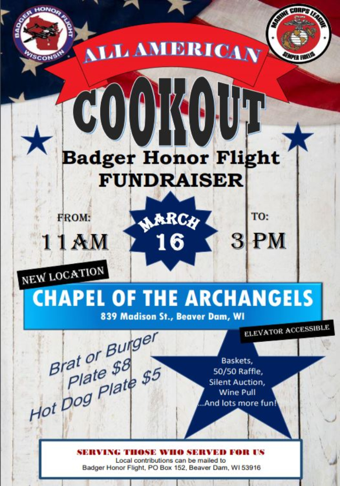 All American Cookout @ Chapel Of The Archangels |  |  | 