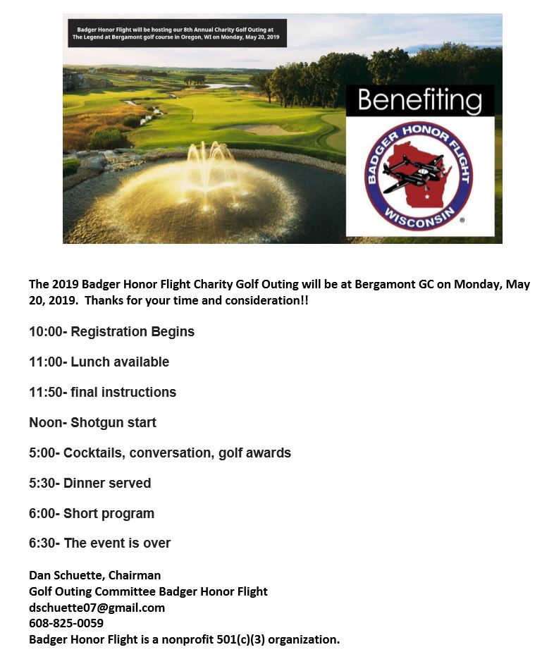 2019 Annual BHF Golf Outing @ The Legend of Bergamont |  |  | 
